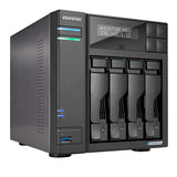 Asustor AS6704T LOCKERSTOR 4 Gen2, Small Business 4-Bays NAS, Quad-Core CPU, Dual 2.5/10GbE Port, 4GB DDR4 RAM, Network Attached Storage (Diskless)