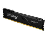 Kingston FURY Beast 32GB 3200MHz DDR4 CL16 Desktop Memory Single Module, Black  KF432C16BB/32