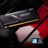Kingston FURY Beast 32GB 3200MHz DDR4 CL16 Desktop Memory Single Module, Black  KF432C16BB/32