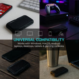 Titanium Micro Mercury 500GB External SSD Up to 1000MB/S NVMe USB 3.1 IP66 for PC Mac Android and Game Console