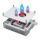 AAAwave Raspberry Pi Aluminum Alloy Case w/ Laminated Frame and Heat Sink Combo Kit