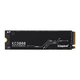 Kingston SKC3000D/4096G KC3000 4096GB PCIe 4.0 NVMe M.2 SSD - High-Performance Storage for Desktop and Laptop PCs