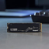 Kingston SKC3000S/1024G KC3000 1024GB PCIe 4.0 NVMe M.2 SSD - High-Performance Storage for Desktop and Laptop PCs