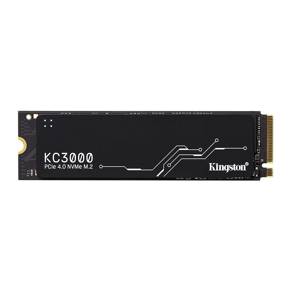 Kingston SKC3000S/512G KC3000 512GB PCIe 4.0 NVMe M.2 SSD - High-Performance Storage for Desktop and Laptop PCs