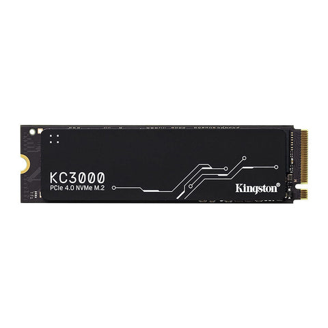 Kingston SKC3000S/512G KC3000 512GB PCIe 4.0 NVMe M.2 SSD - High-Performance Storage for Desktop and Laptop PCs