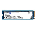 Kingston NV2 2TB M.2 2280 NVMe, PCIe 4.0 Gen 4x4, Up to 3500 MB/s Internal SSD SNV2S/2000G