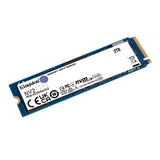 Kingston NV2 2TB M.2 2280 NVMe, PCIe 4.0 Gen 4x4, Up to 3500 MB/s Internal SSD SNV2S/2000G