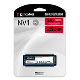 Kingston SNVS/250G NV1 250GB M.2 2280 NVMe PCIe Internal SSD Up to 2100 MB/s