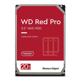 WD 20TB WD Red Pro NAS Internal Hard Drive HDD - 7200 RPM, SATA 6 Gb/s, CMR, 512 MB Cache, 3.5" WD201KFGX