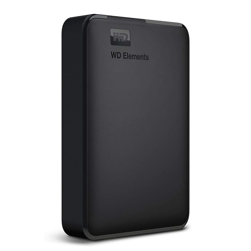WD 5TB Elements Portable External Hard Drive HDD, USB 3.0, Compatible with PC, Mac, PS4 & Xbox WDBU6Y0050BBK-WESN