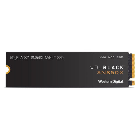 WD BLACK 4TB SN850X NVMe Internal Gaming SSD Solid State Drive - Gen4 PCIe, M.2 2280, Up to 7,300 MB/s (WDS400T2X0E)