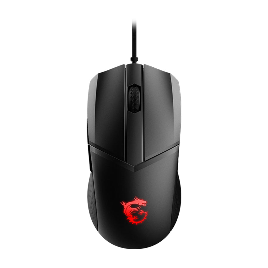 MSI CLUTCH GM41 LIGHTWEIGHT Gaming Mouse, 16,000 DPI, 60M Omron Switches, RGB Mystic Light,6 Programmable Buttons, PC/Mac