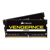 Corsair CMSX32GX4M2A3200C22  Vengeance SODIMM DDR4 RAM 32GB (2x16GB) 3200MHz CL22 Intel AMD Laptop Notebook Memory - Black