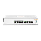 HPE Networking Instant On 1830 8-Port Gb | 4-Port Class 4 PoE Smart Switch (65W) - 8X 1G |Fanless | US Cord | JL811A#ABA