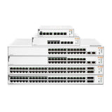 HPE Networking Instant On 1830 24-Port Gb Smart Switch - 24x 1G | 2X SFP | Fanless | US Cord | JL812A#ABA