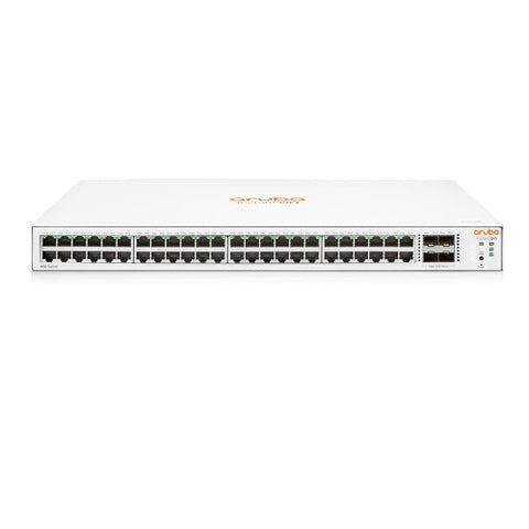 HPE Networking Instant On 1830 48-Port Gb Smart Switch - 48x 1G | 4X SFP | US Cord | JL814A#ABA