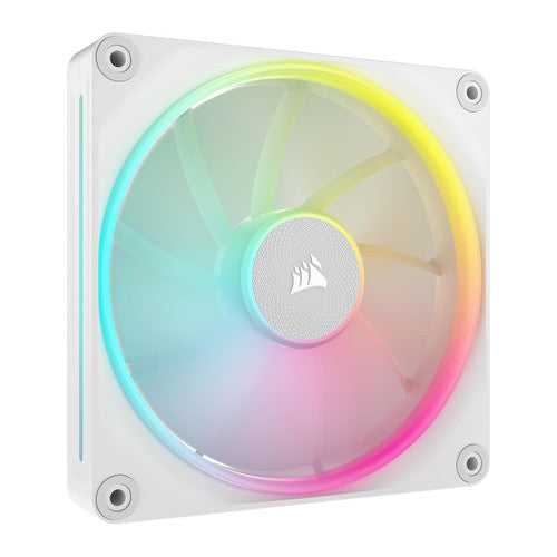 Corsair CO-9051029-WW iCUE Link LX120 RGB 120mm PWM Fan Single Pack Requires iCUE Link System Hub (Sold Separately)White