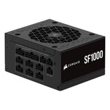 Corsair CP-9020259-NA HX1000i Fully Modular Ultra-Low Noise ATX Power Supply, Fluid Dynamic Bearing Fan, CORSAIR iCUE Software - Black