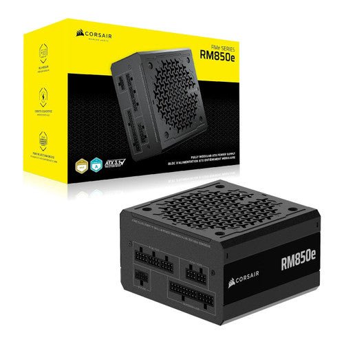 Corsair CP-9020296-NA RM850e (2025) Fully Modular Low-Noise ATX Power Supply w/12V-2x6 Cable  Modern Standby Mode - Black