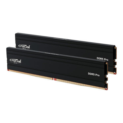 Crucial CP2K16G60C48U5 Pro 32GB DDR5 RAM Kit (2x16GB), 6000MHz Desktop Memory UDIMM 288-pin
