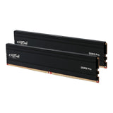 Crucial CP2K16G56C46U5 Pro 32GB DDR5 RAM Kit (2x16GB),5600MHz (or 5200MHz or 4800MHz) Desktop Memory UDIMM 288-pin - Black