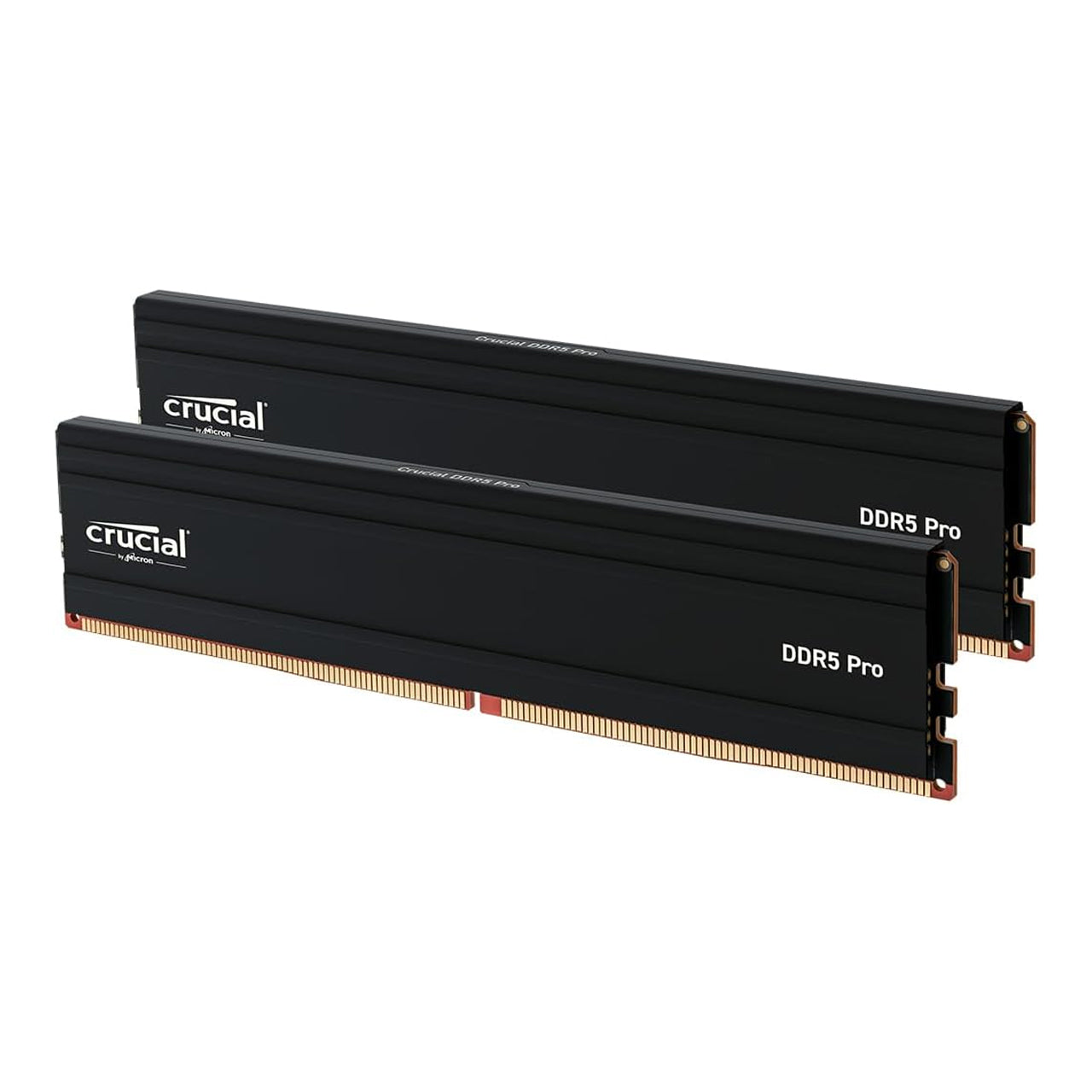 Crucial CP2K16G56C46U5 Pro 32GB DDR5 RAM Kit (2x16GB),5600MHz (or 5200MHz or 4800MHz) Desktop Memory UDIMM 288-pin - Black
