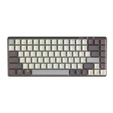 Azio CRG2G104 Cascade Wireless Backlit Mechanical Keyboard, Gateron Brown Switch, Bronze Base, Beige KC - Galaxy Light