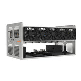 AAAwave 6-10 GPU Galvanized Steel Open Frame Mining Rig Frame Chassis for Cryptocurrency ETH RVN ERGO FLUX