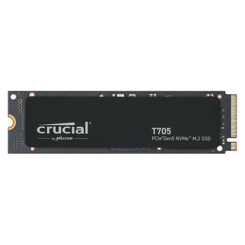 Crucial T705 1TB PCIe Gen5 NVMe M.2 SSD - Up to 13,600 MB/s - Game Ready - Internal Solid State Drive CT1000T705SSD3