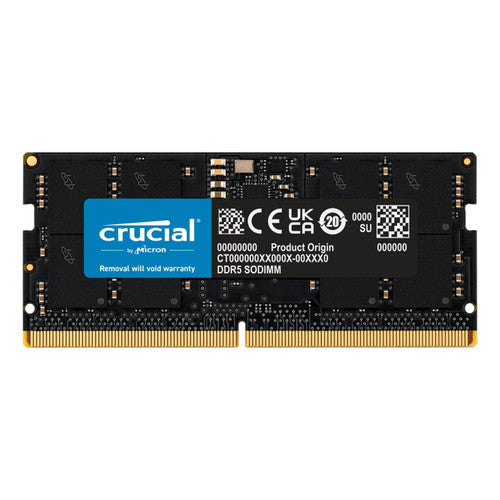 Crucial RAM 32GB DDR5 5600MT/s or 5200MT/s or 4800MT/s Laptop