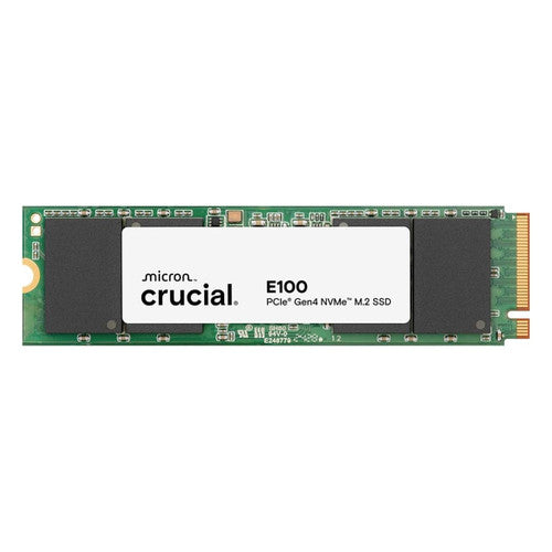 Crucial CT2000E100SSD8 E100 2TB M.2 NVMe PCIe Gen4 Internal SSD, Up to 5,000MB/s, Laptop & Desktop Compatible