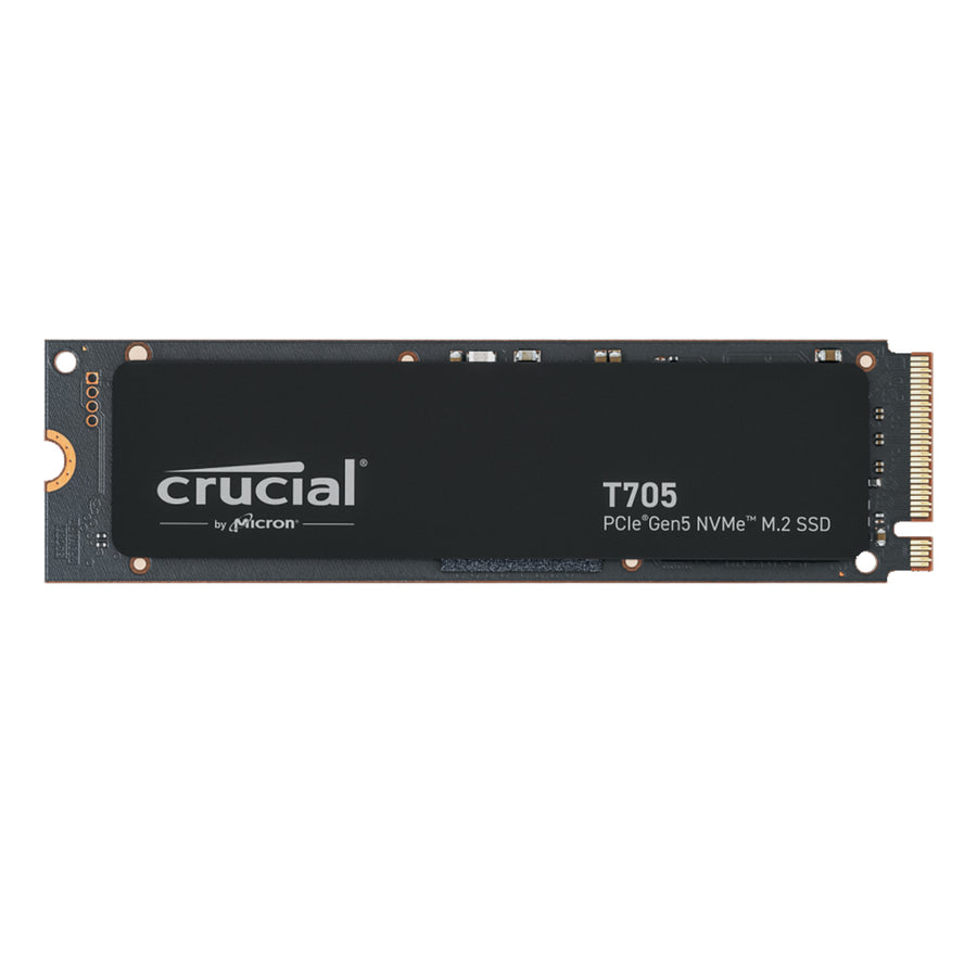 Crucial T705 2TB PCIe Gen5 NVMe M.2 SSD-Up to 14,500 MB/s -Game Ready-Internal Solid State Drive (PC) CT2000T705SSD3