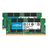 Crucial 16GB Kit (2x8GB) DDR4 3200 MT/S (PC4-25600) CL22 SR X8 Unbuffered SODIMM 260-Pin Memory (CT2K8G4SFS832A)