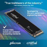 Crucial CT4000P3SSD8 P3 4TB PCIe 3.0 3D NAND NVMe M.2 SSD, up to 3500MB/s