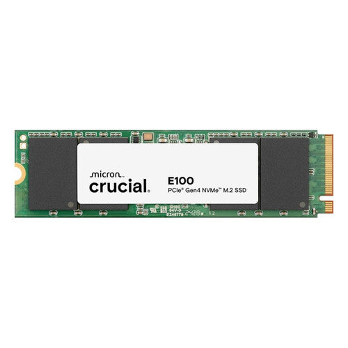 Crucial CT1000E100SSD8 E100 1TB M.2 NVMe PCIe Gen4 Internal SSD, Up to 5,000MB/s, Laptop & Desktop Compatible
