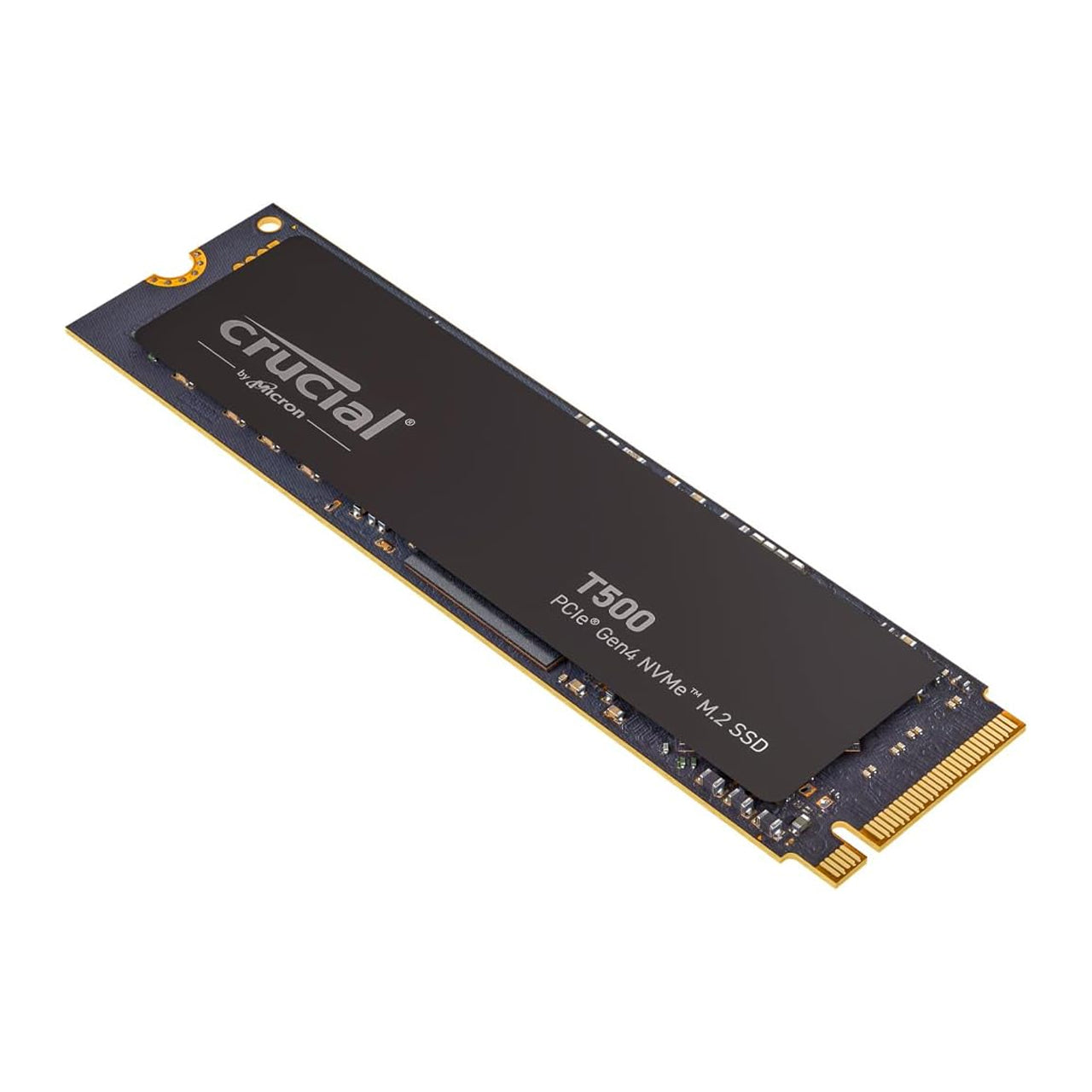 Crucial T500 500GB Gen4 NVMe M.2 Internal Gaming SSD, Up to 7200MB/s, Laptop & Desktop Compatible CT500T500SSD8