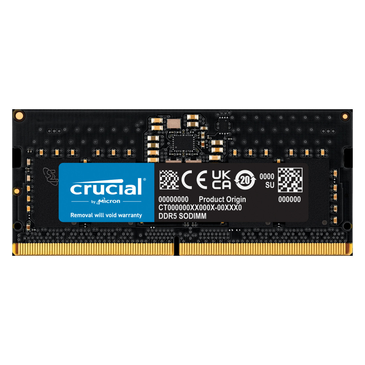 Crucial  CT8G56C46S5 8GB DDR5 RAM 5600MHz(5200MHz or 4800MHz) Laptop Memory