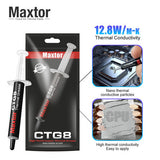 Maxtor CTG8D-4g Thermal Paste (4g),12.8W/m.k High-Performance Superior Cooling for CPUs, Consoles,Graphics Cards,Laptops