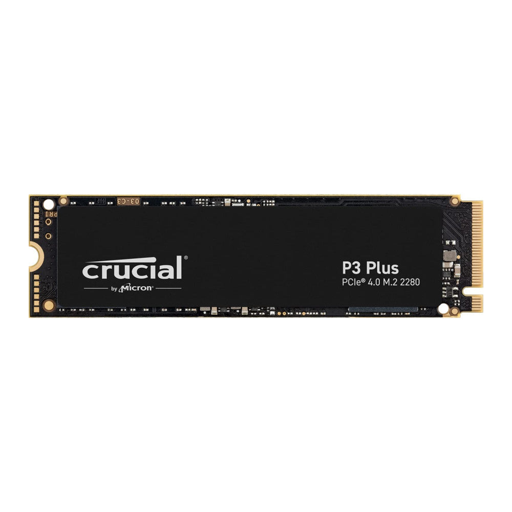 Crucial CT4000P3PSSD8 P3 Plus 4TB PCIe Gen4 3D NAND NVMe M.2 SSD, up to 5000MB/s