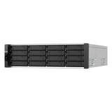 QNAP ES1686DC-R2-2123IT-64G-US 16-Bay 32GB Dual Active Controllers ZFS NAS and iSCSI/ IP-SAN. 3U,SAS 12G ,4x10GbE(SFP+)