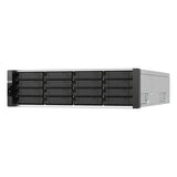 QNAP ES1686DC-R2-2142IT-128G-US 16-Bay 64GB Dual Active Controllers ZFS NAS and iSCSI/ IP-SAN.3U,SAS 12G ,4x10GbE(SFP+)