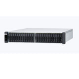 QNAP ES2486DC 24-Bay 96GB Active Dual Controller ZFS Nas/Iscsi/Ip-San. 3U, Sas 12G/40Gbe-Ready