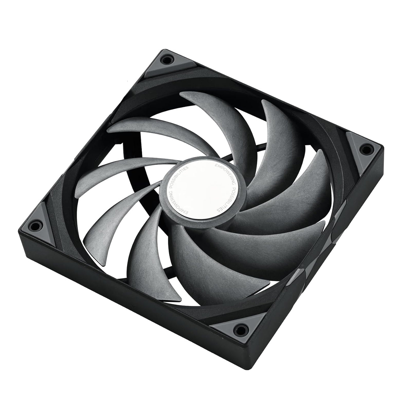 TRYX F-R140P-NN1M-G0K ROTA PRO 140mm Case Fan 4-Pin PWM LCP Material FDB  1650RPM Airflow High-Performance Quiet - Black