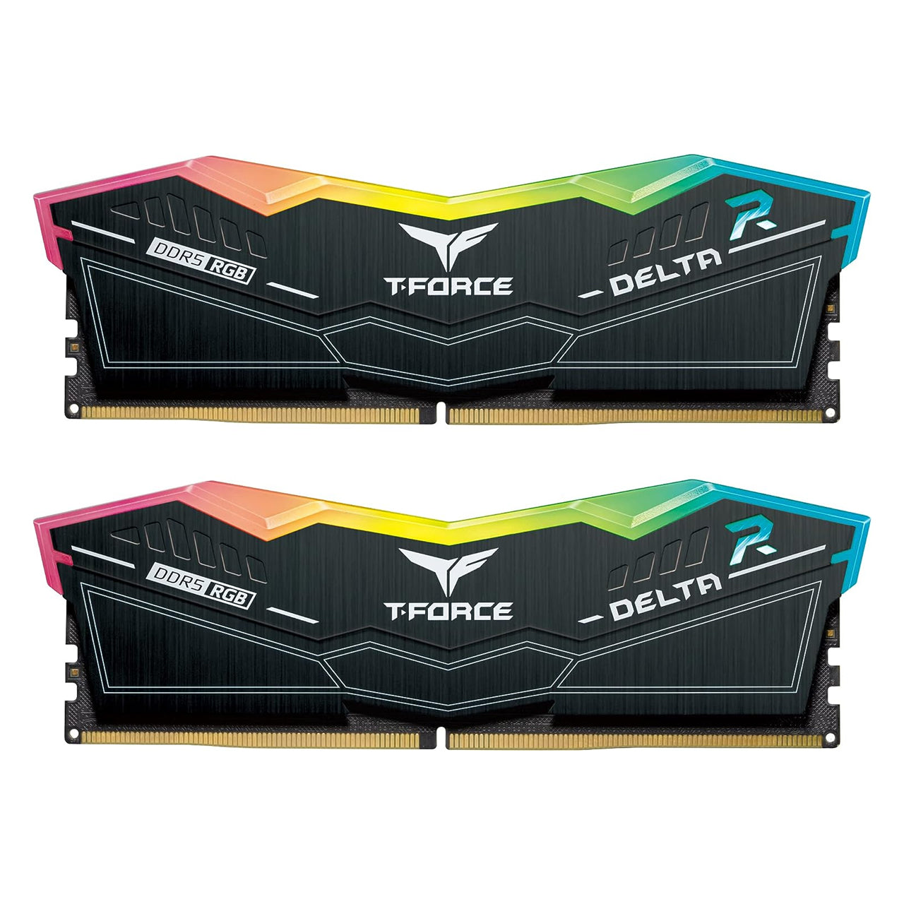 TEAMGROUP T-Force Delta RGB DDR5 Ram 32GB (2x16GB) 6000MHz PC5-48000 CL30 Desktop Memory Module Ram (FF3D532G6000HC30DC01)