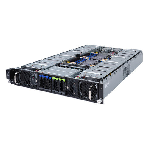 Gigabyte NVIDIA-Certified 2U HPC/AI Server - 3rd Gen Intel Xeon Scalable, Dual CPU, 8x PCIe Gen4 GPUs G292-280 Rev. 100
