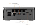 Gigabyte BRIX GB-BRR7H-4800-BWUS Ultra Compact PC Kit (AMD Barebone AMD, Include AMD RYZEN R7-4800U CPU)