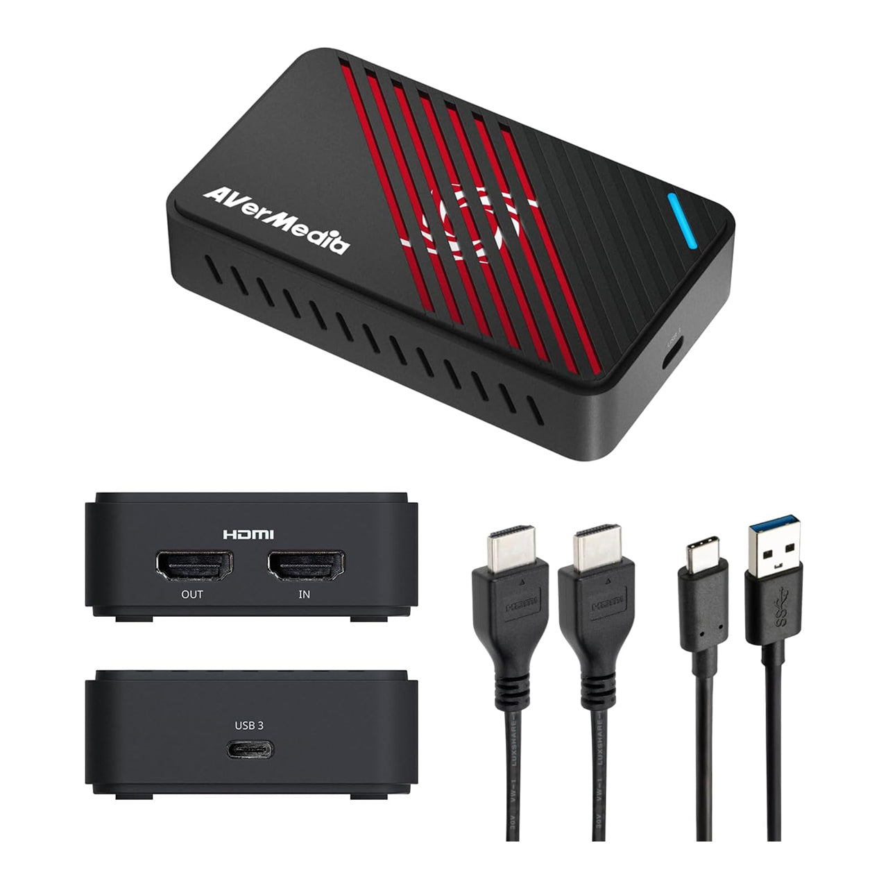 AVerMedia GC553Pro Live Gamer Ultra S Black 4K HDMI Capture Card, USB Game Capture Card for Streaming and Recording