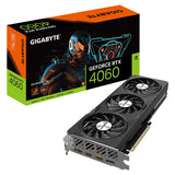 Gigabyte GV-N4060GAMING OC-8GD GeForce RTX 4060 Gaming OC 3X WINDFORCE Fans, 8GB 128-bit GDDR6 Graphics Card