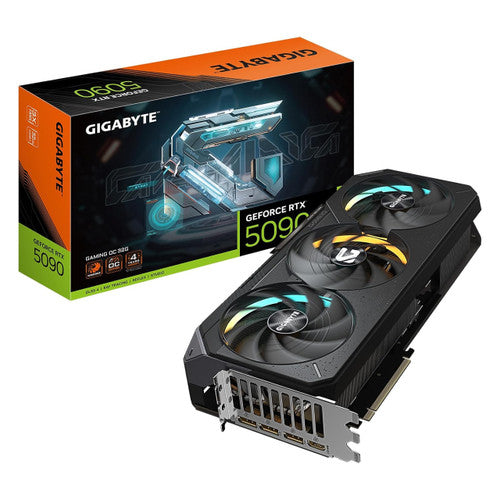 Gigabyte GeForce RTX 5090 32GB GDDR7 PCI Express 5.0 ATX Gaming Graphics Card GV-N5090GAMING OC-32GD