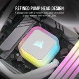 Corsair H150i Liquid CPU Cooler 360mm AIO RGB Elite PWM Fans Intel LGA 1700, 1200, 2066, AMD, AM5, AM4 (White) CW-9060079-WW